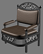 Кресло железное